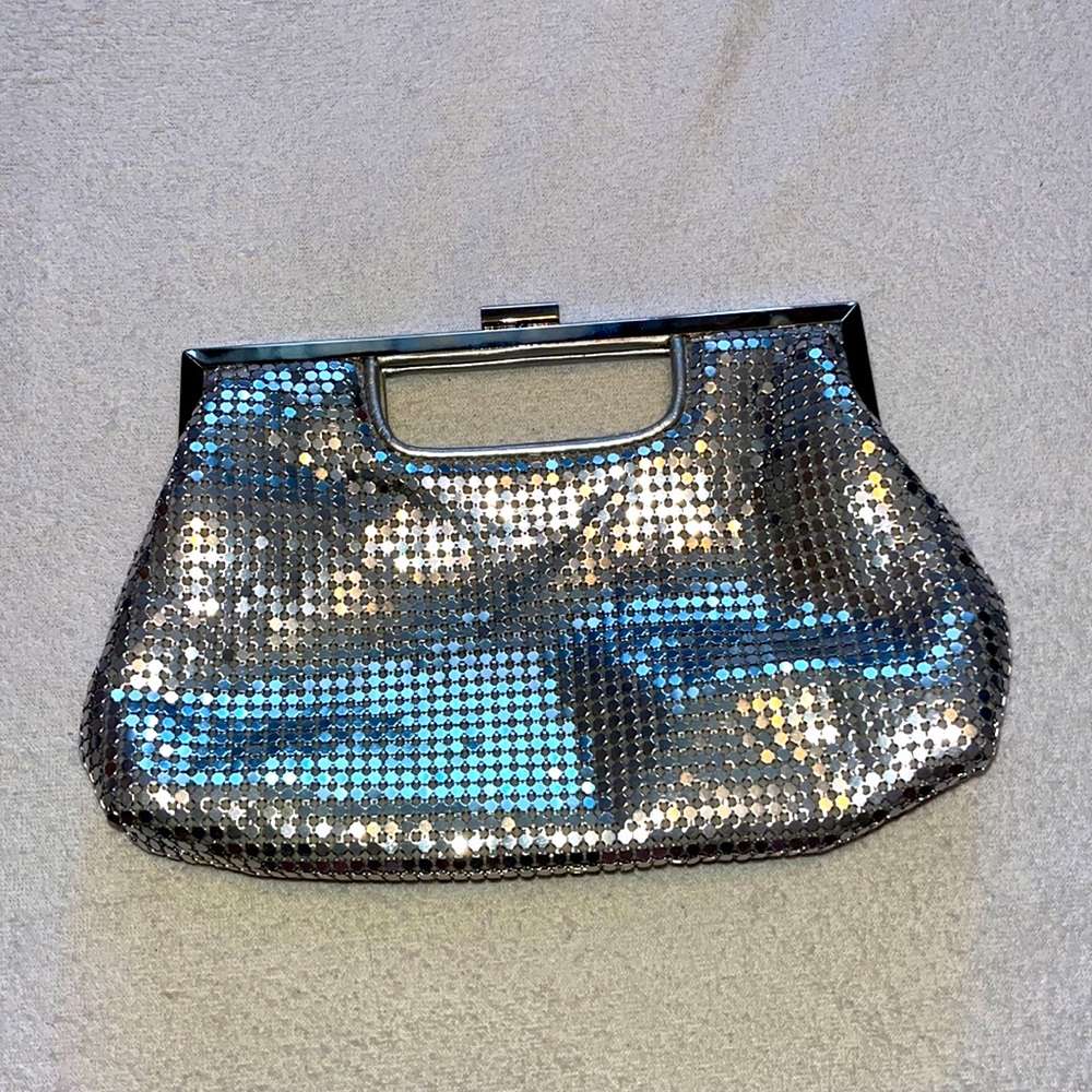 Le Chateau Metal Sequin Purse